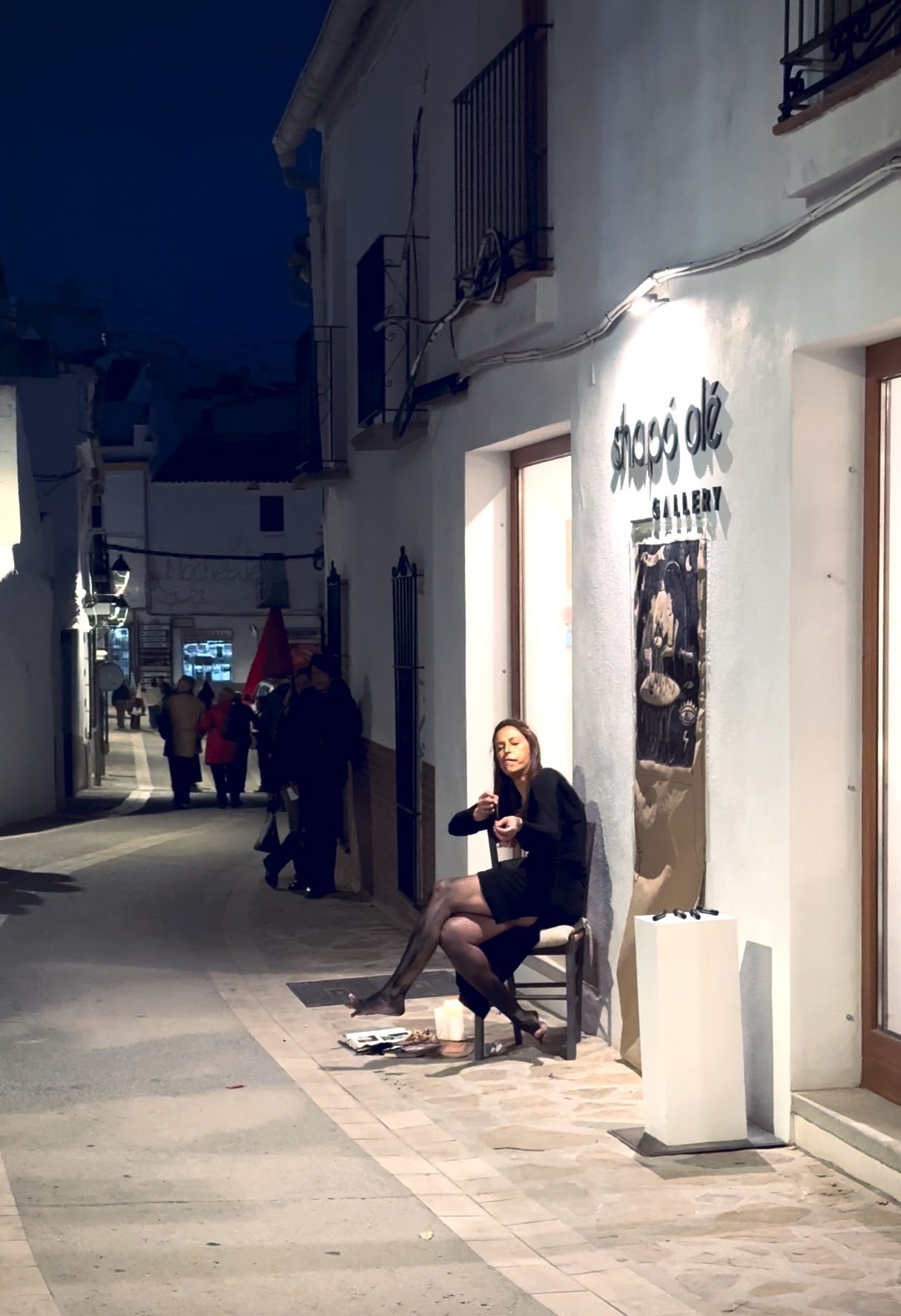 Performance Agueda Ortega El suen??o de un beso 1